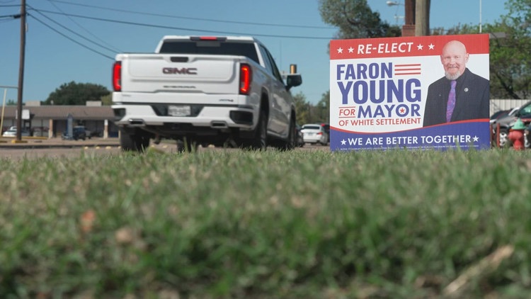 'Why would you do this?': White Settlement mayor reacts after councilman's wife cited for stealing campaign sign — WFAA (Dallas-Fort Worth), Plano Government news