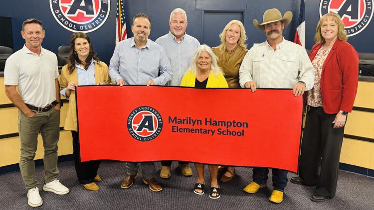 Aubrey ISD names new elementary school after beloved retired janitor — WFAA (Dallas-Fort Worth), Plano Schools news