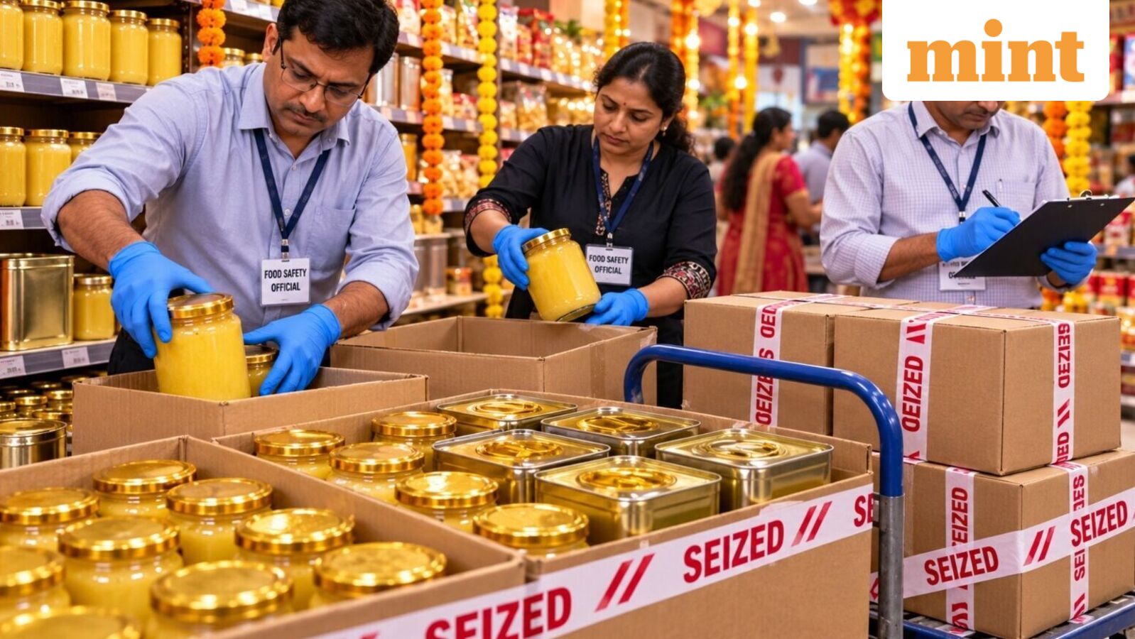 Delhi food safety ghee raid: Over 322 kg of ghee seized from stores; here's what was found, what you should be aware of — Mint India, Plano Business news